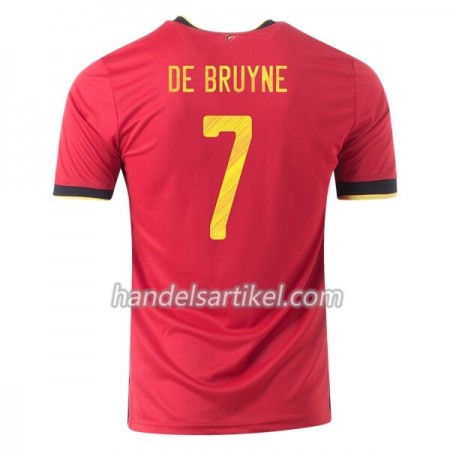 Belgien Kevin De Bruyne 7 Heim Trikotsatz Euro 2020